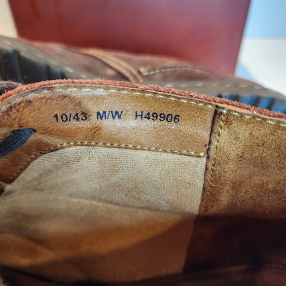 MEN'S Sz. 10 Born Genuine Suede McNeil Collection Lace-Up Chukka Dark Brown - Picture 9 of 9